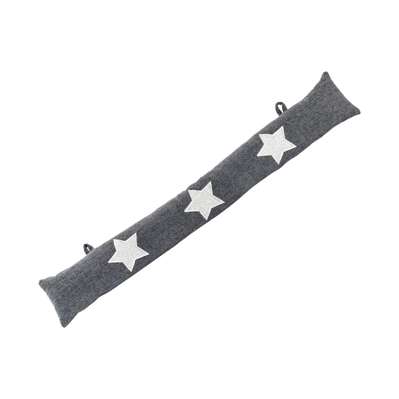Star Herringbone Draught Excluder - 79cm - By Nicola Spring