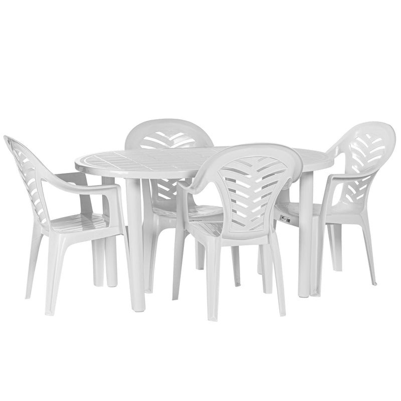 Four-Seater Gala Garden Dining Set - By Resol
