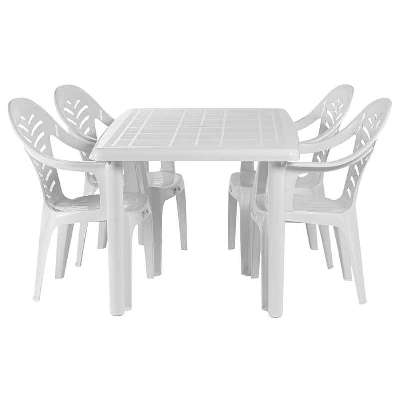 Four-Seater Olot Garden Dining Set - By Resol