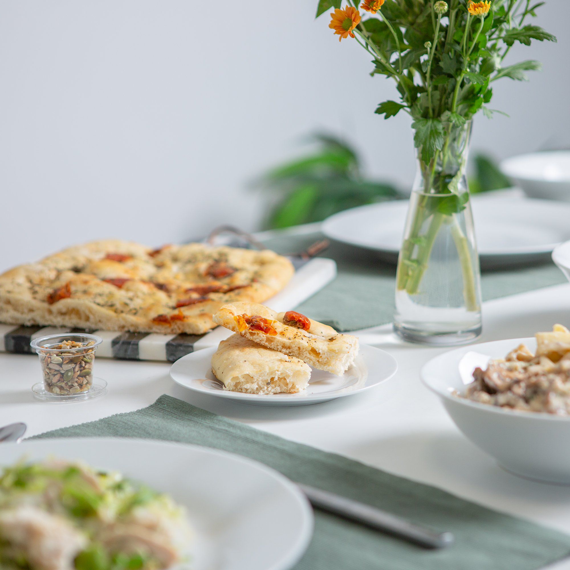 15.5cm White China Side Plates - Pack of Six