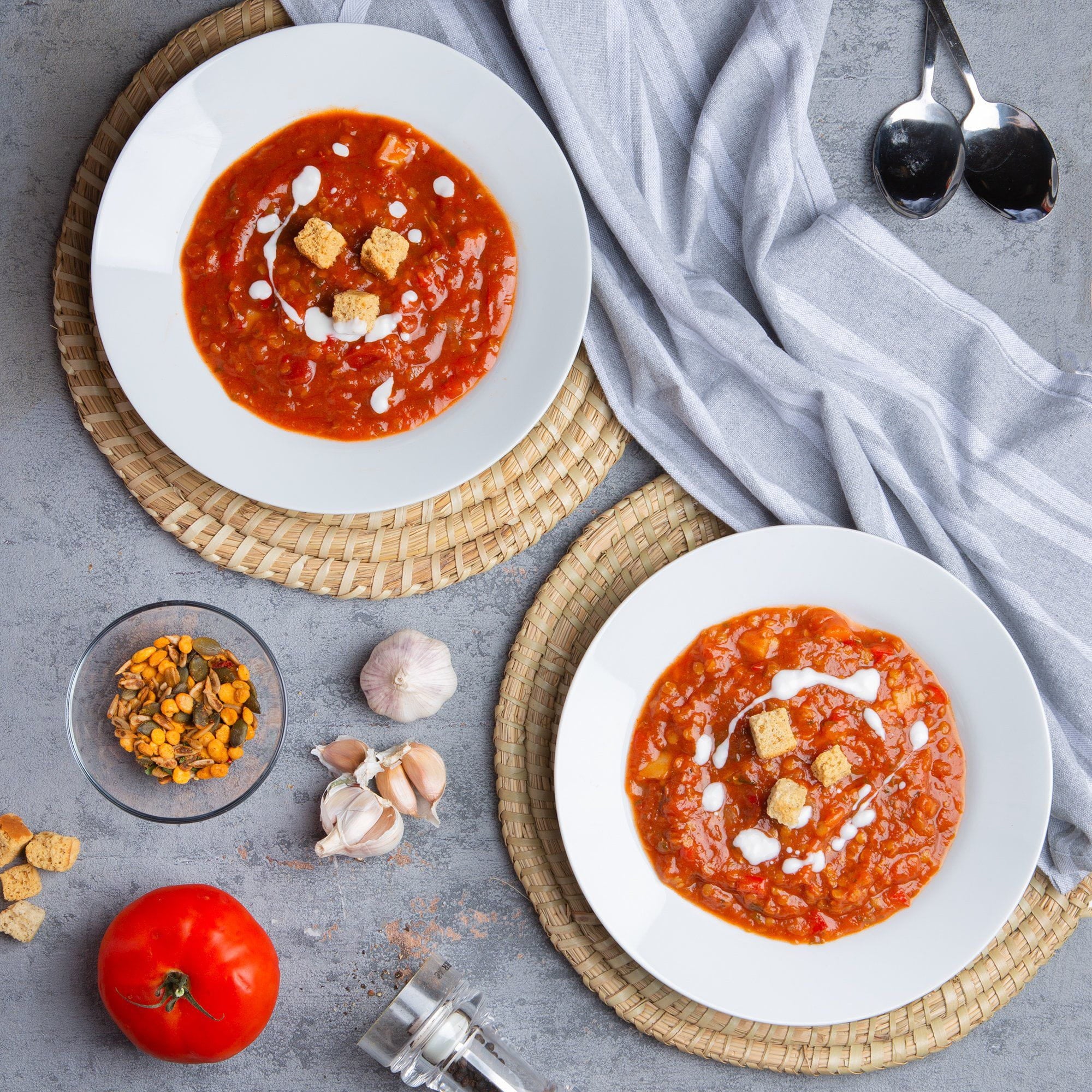 23cm White Soup Bowls - Pack of Six