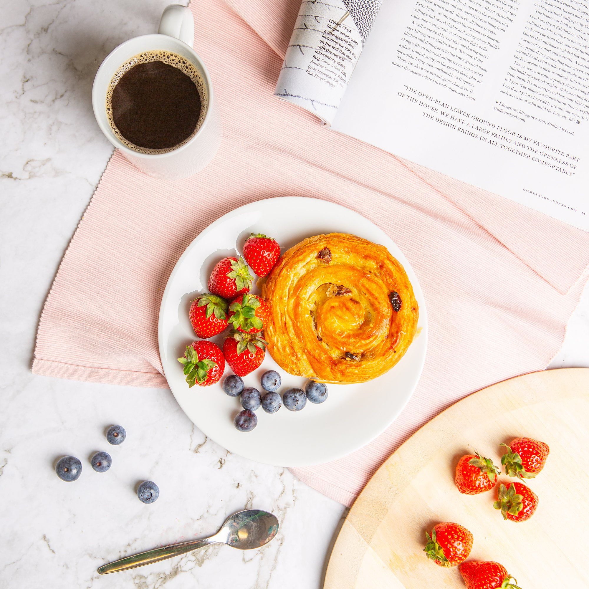 19cm White China Dessert Plates - Pack of Six