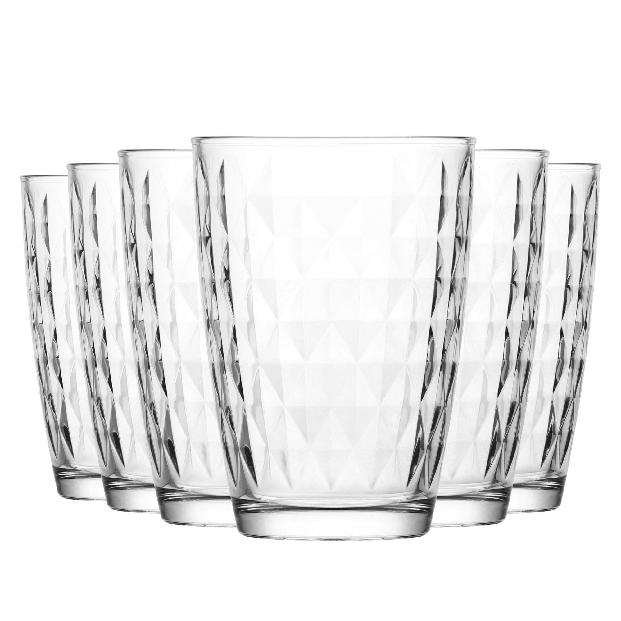 LAV 6 Piece Artemis Highball Glasses Set - 415ml