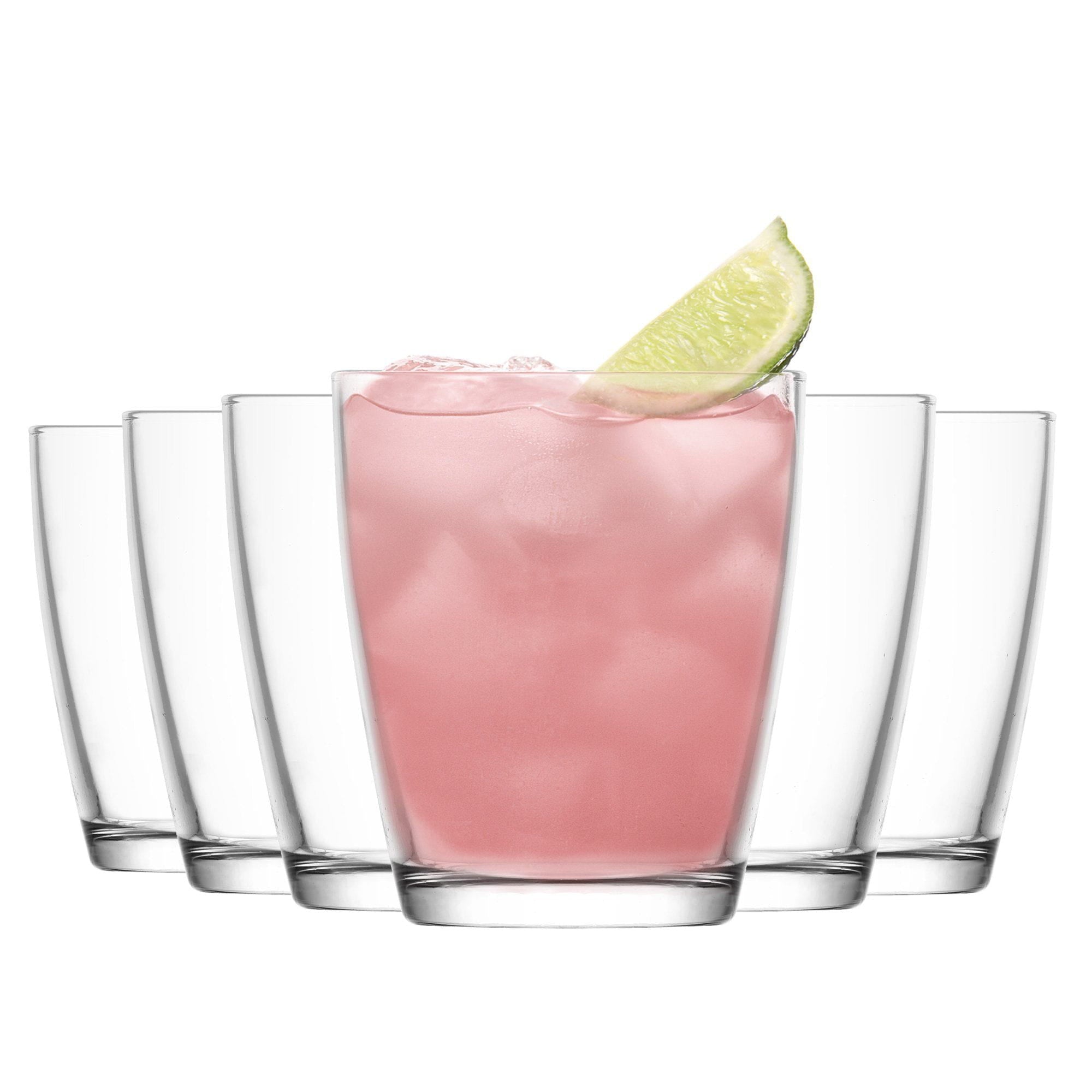 LAV 6 Piece Vega Water Glasses Set - 340ml