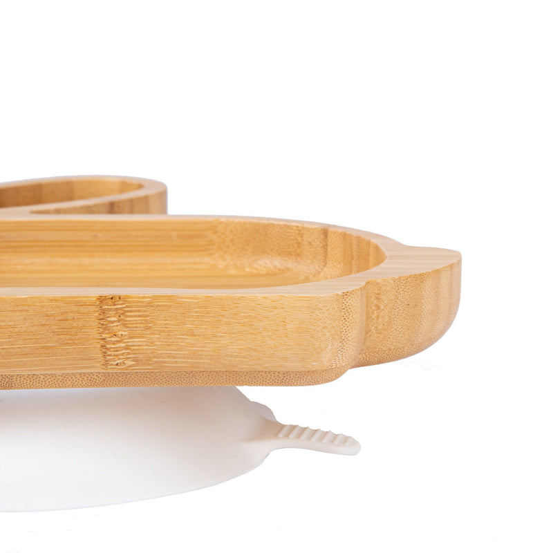 Rolo The Rabbit Bamboo Suction Plate - By Tiny Dining