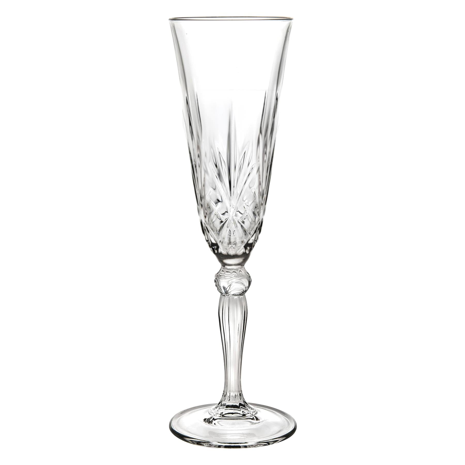 160ml Crystal Melodia Champagne Flutes - Pack of Six