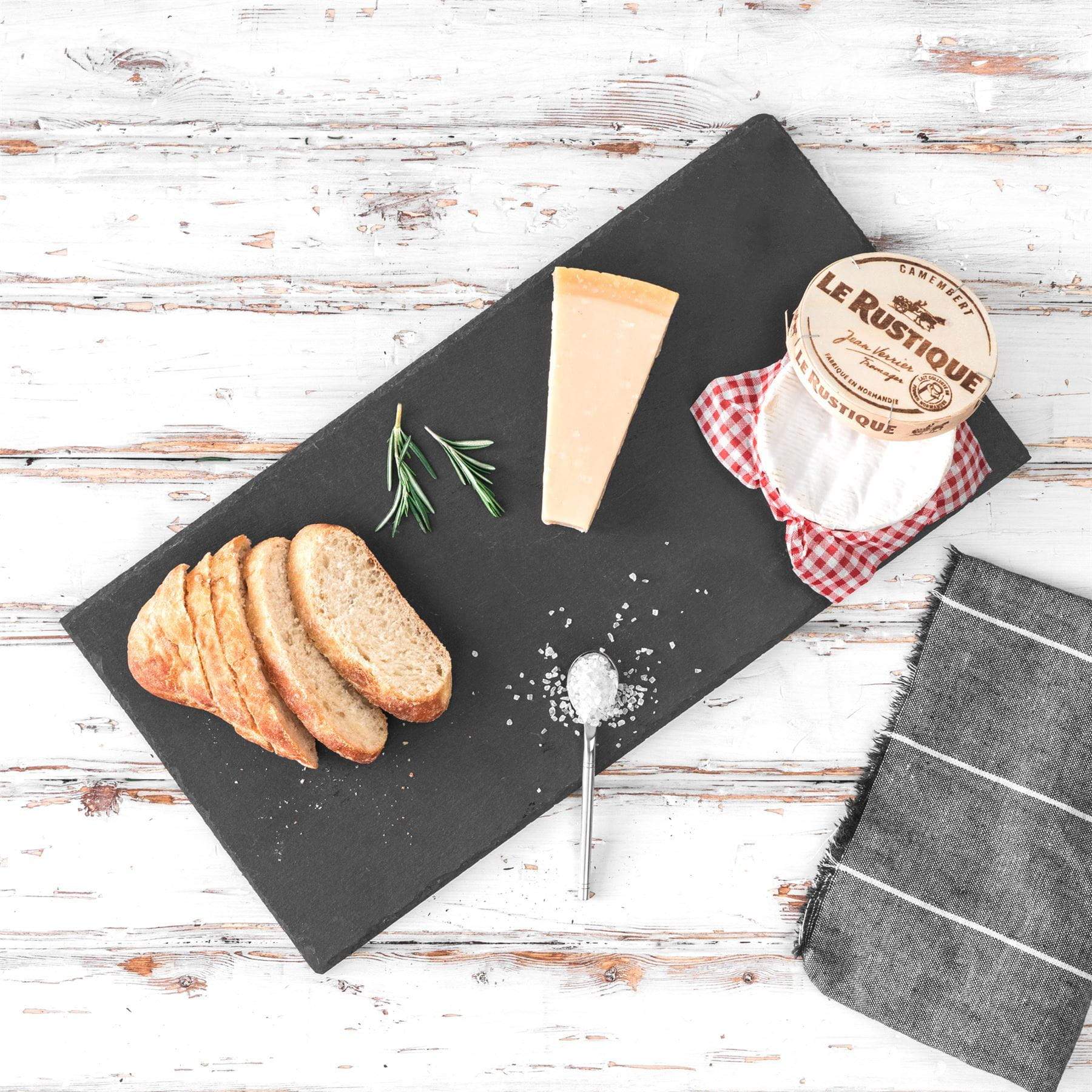 50cm x 25cm Rectangle Slate Serving Platter