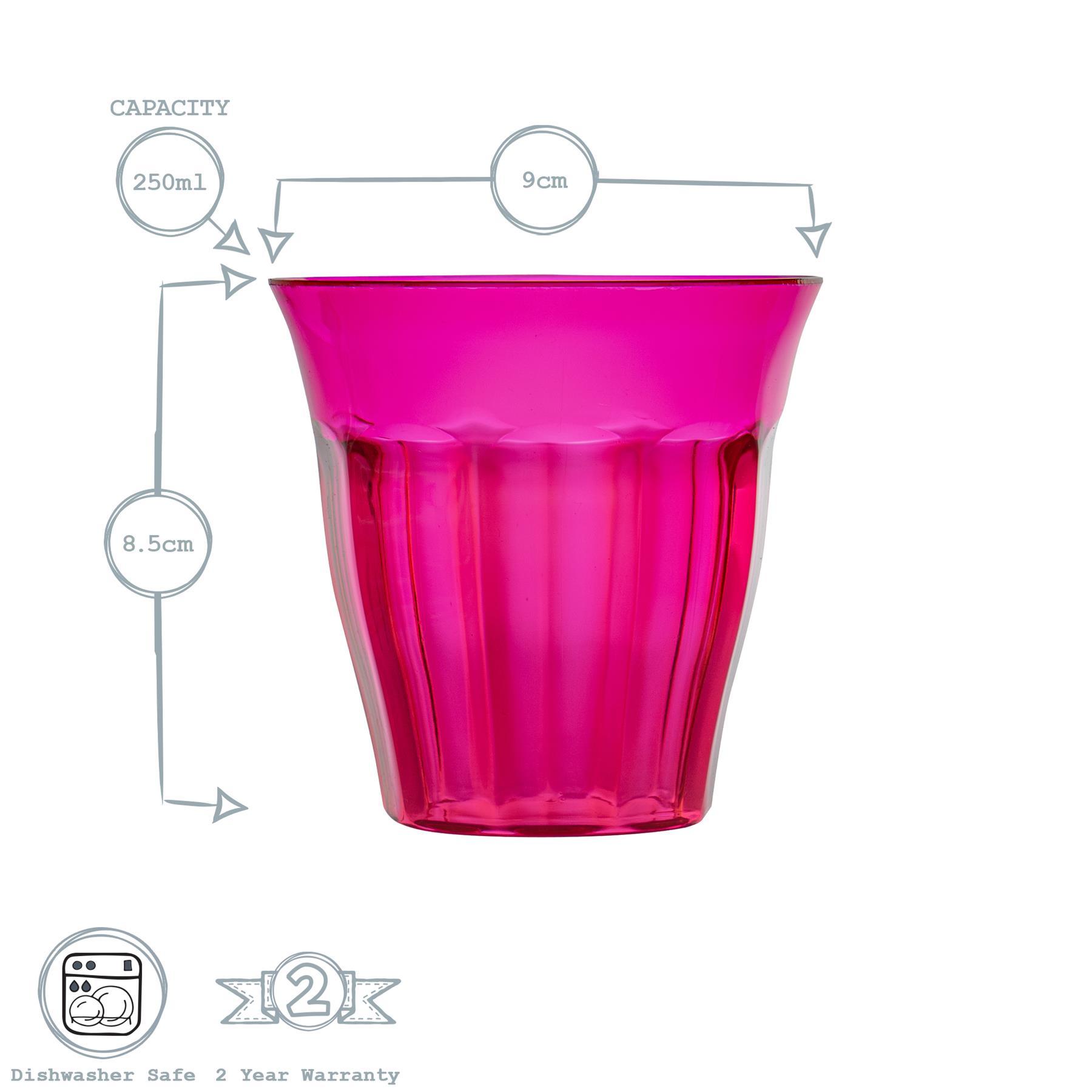 Rink Drink Rainbow Plastic Drinking Tumblers