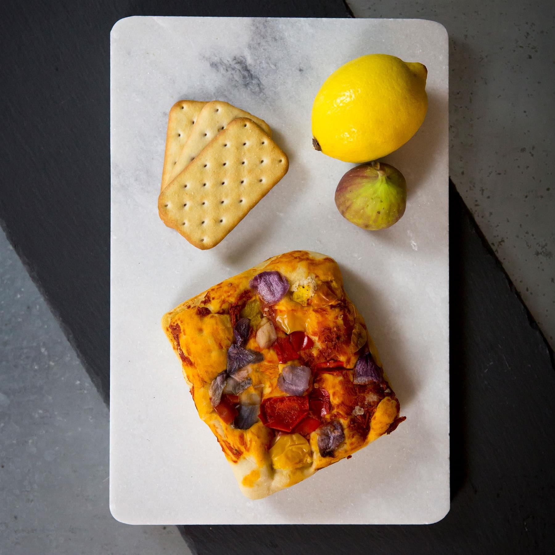 12pc Marble Placemats & Square Coasters Set