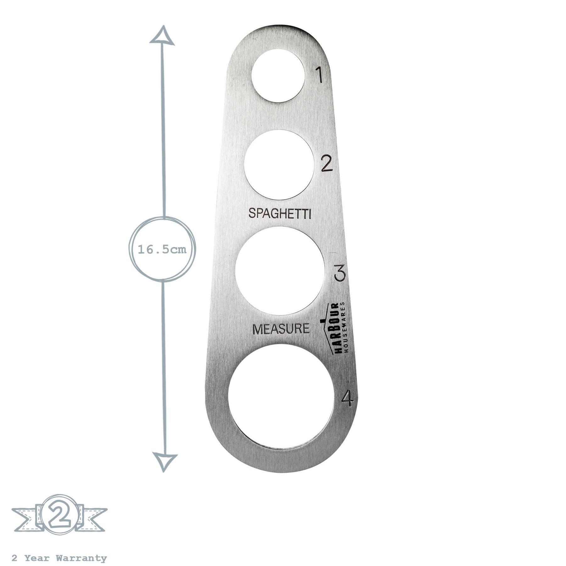 how to measure spaghetti