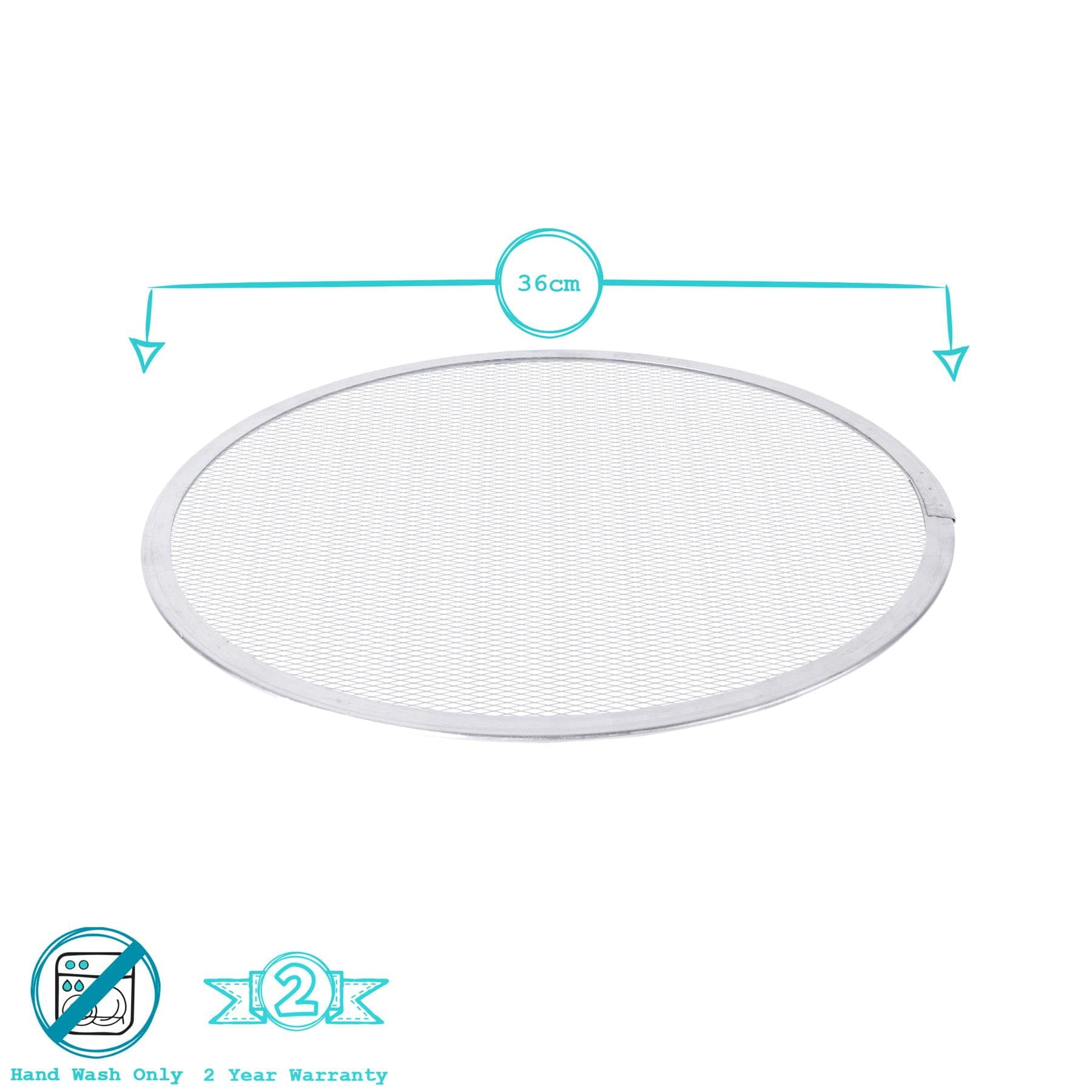 14" Aluminium Pizza Screen