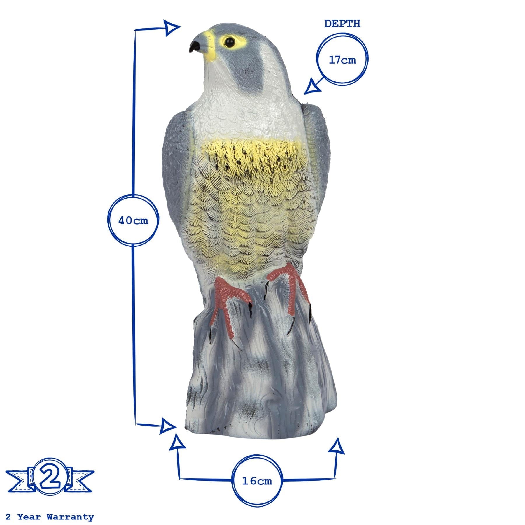40cm Falcon Bird Deterrent