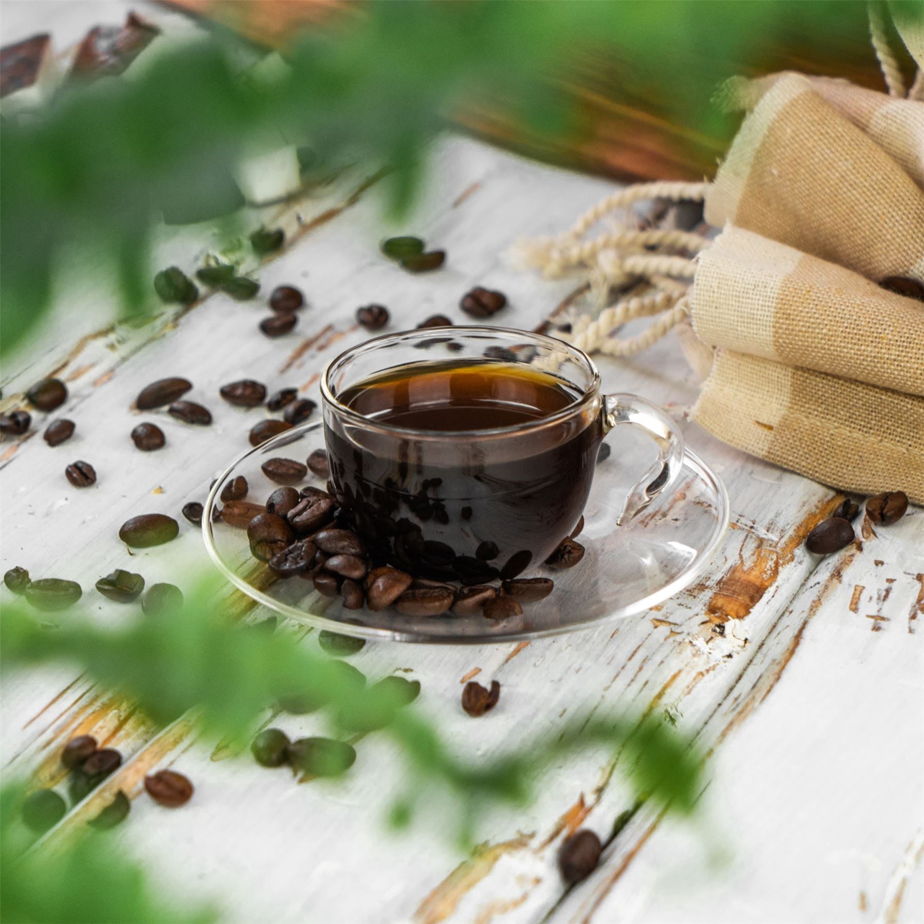 60ml Minimus Glass Espresso Cup & Saucer Set - 6 Sets