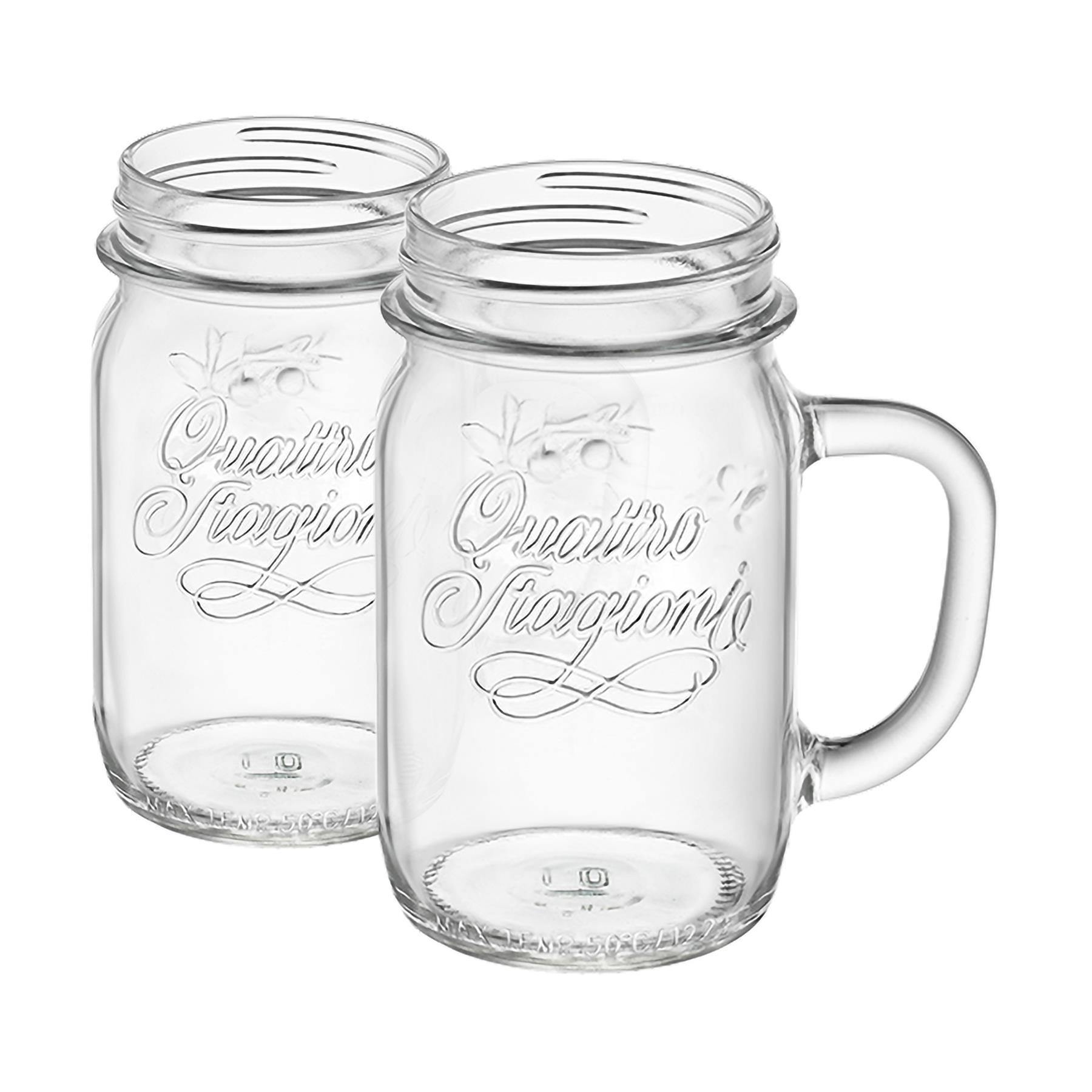 415ml Quattro Stagioni Mason Jars - Pack of Six