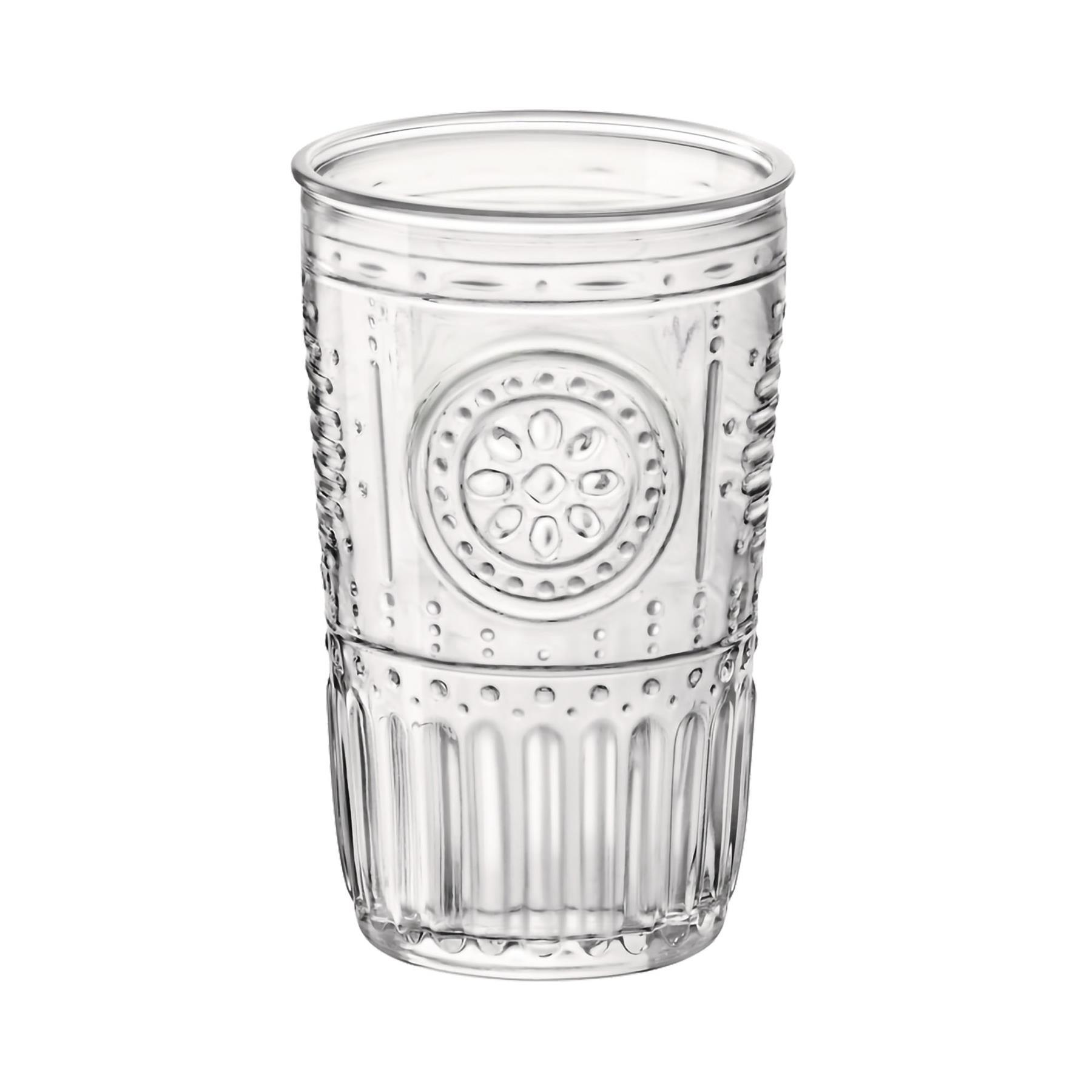 475ml Romantic Highball Glasses - Pack of Six