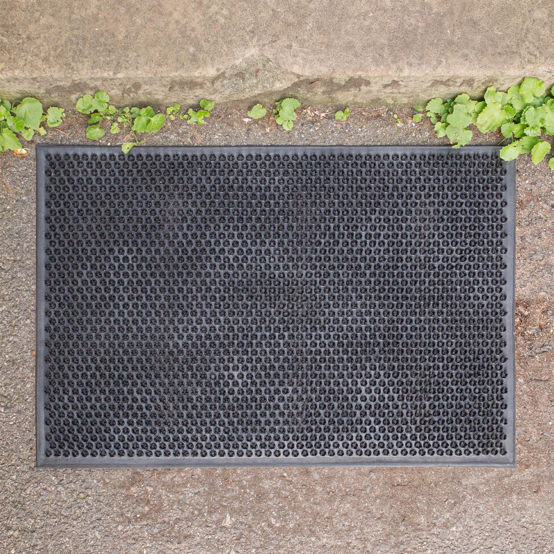60cm x 40cm Classic Heavy Duty Rubber Door Mat