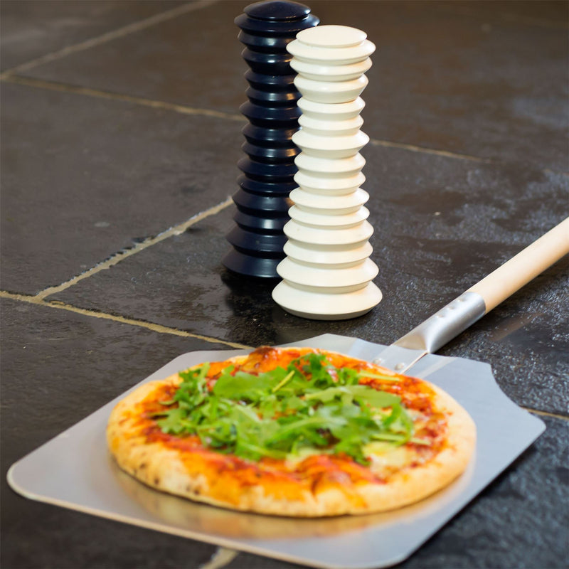 12" Aluminium Pizza Peel with 25cm Wooden Handle - By Argon Tableware