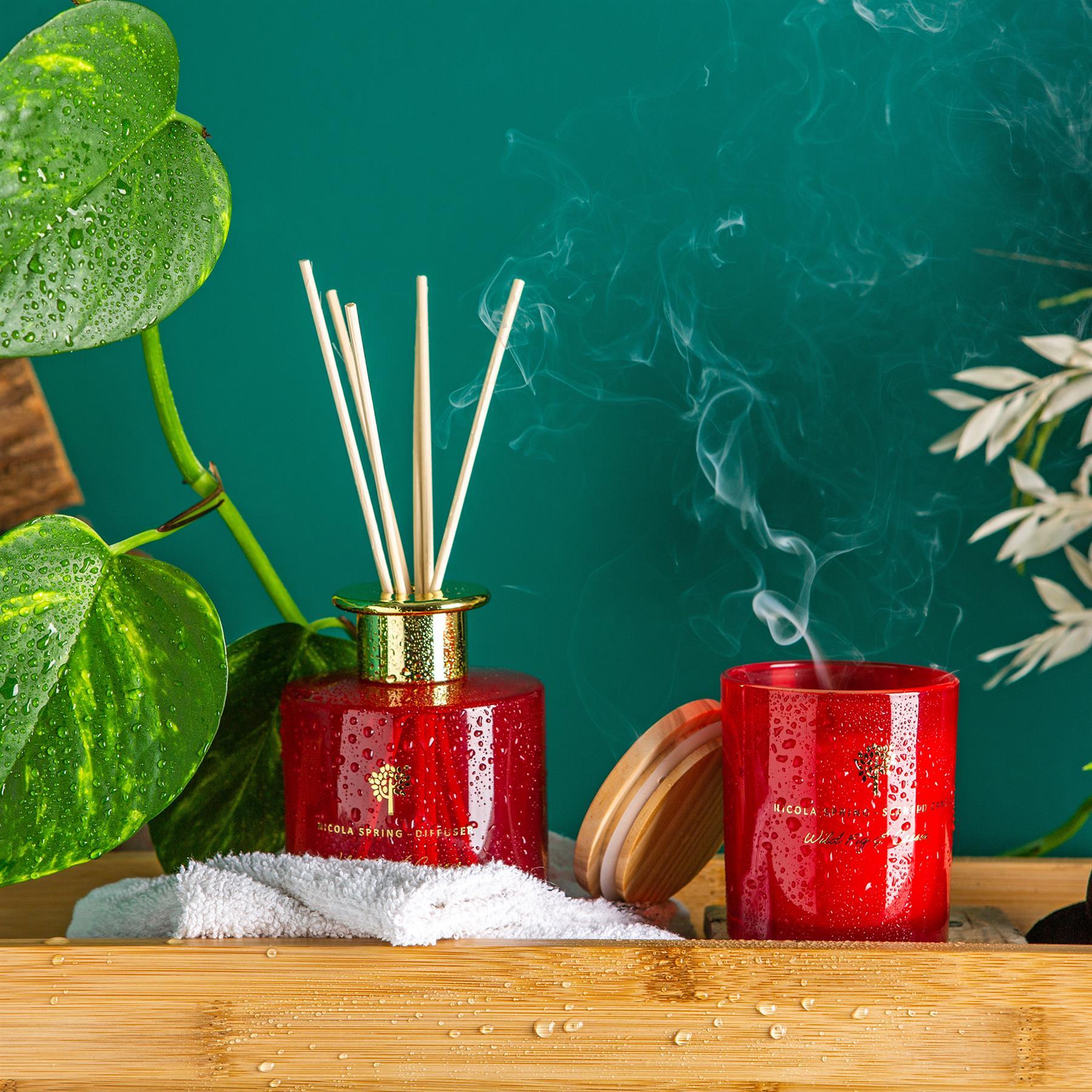 130g Wild Fig & Cassis Soy Wax Scented Candle