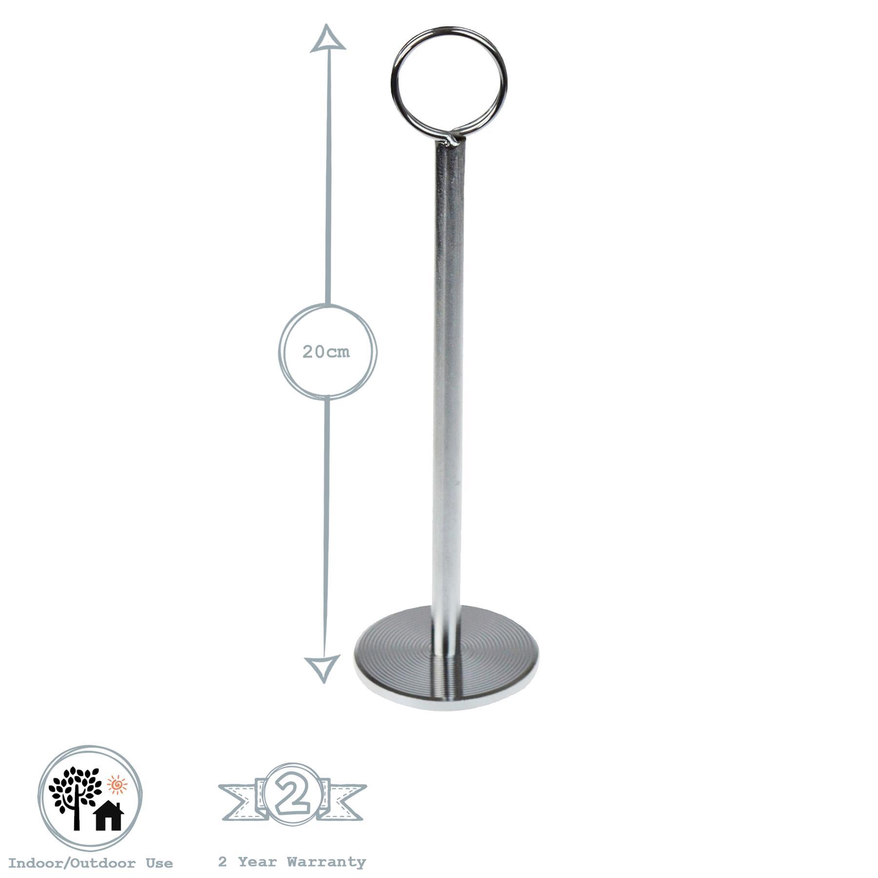 20cm Table Number Holders - Pack of 12