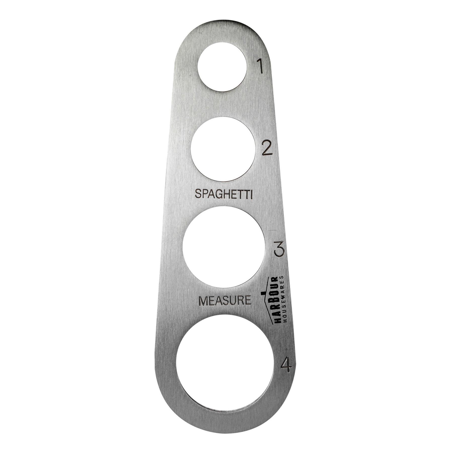 Stainless Steel Spaghetti Measure - 1 to 4 people Harbour Housewares Spaghetti Measure