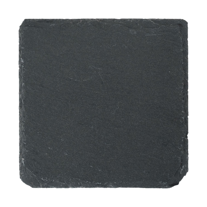 Square Slate Coasters - Pack of 6 - By Argon Tableware