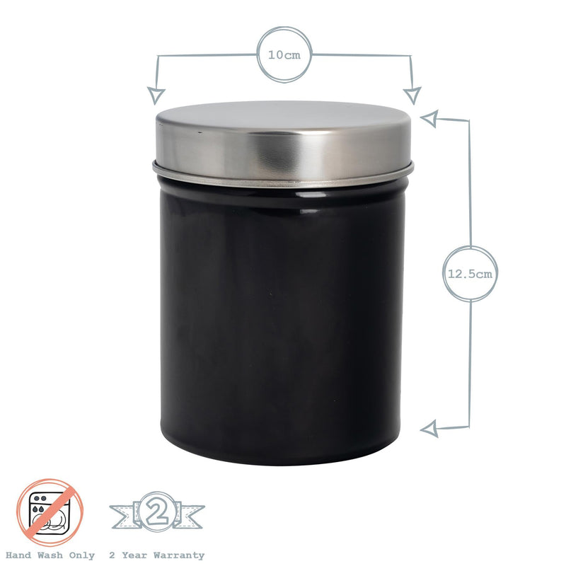 Metal Tea Canister - By Harbour Housewares