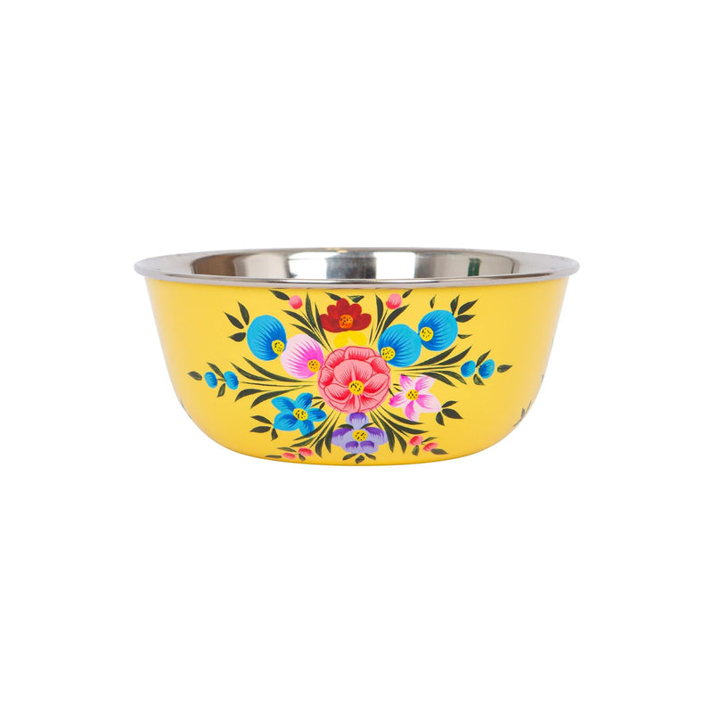 Pansy 14.5cm Hand-Painted Picnic Snack Bowl - By BillyCan