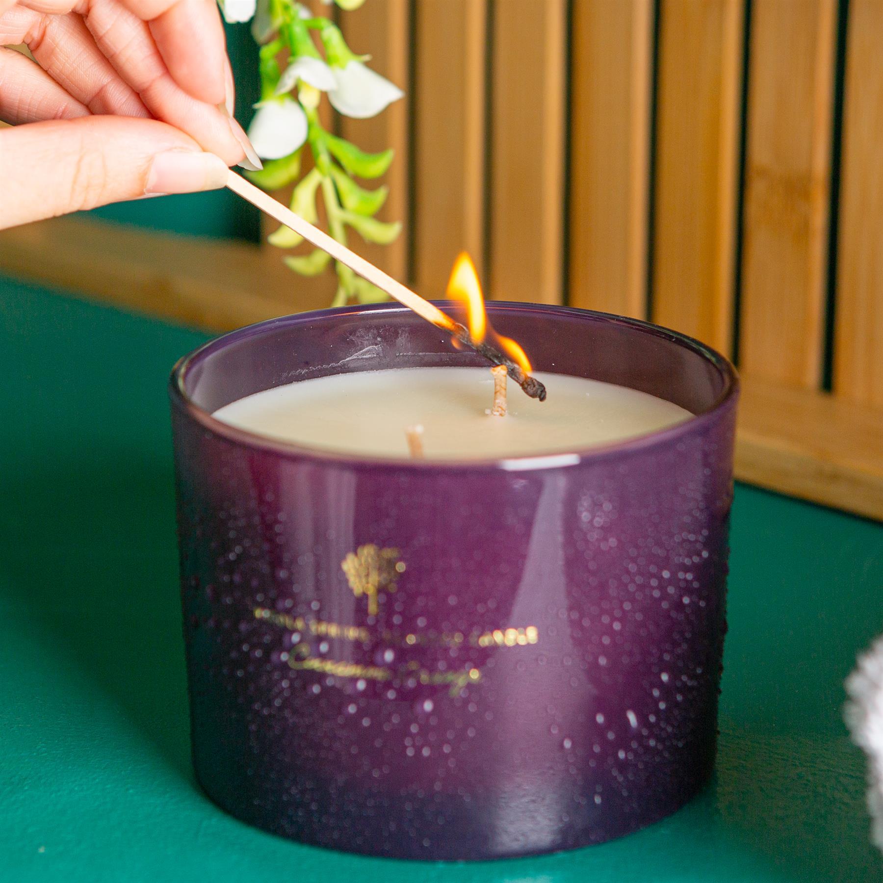 350g Double Wick Cinnamon Orange Soy Wax Scented Candle