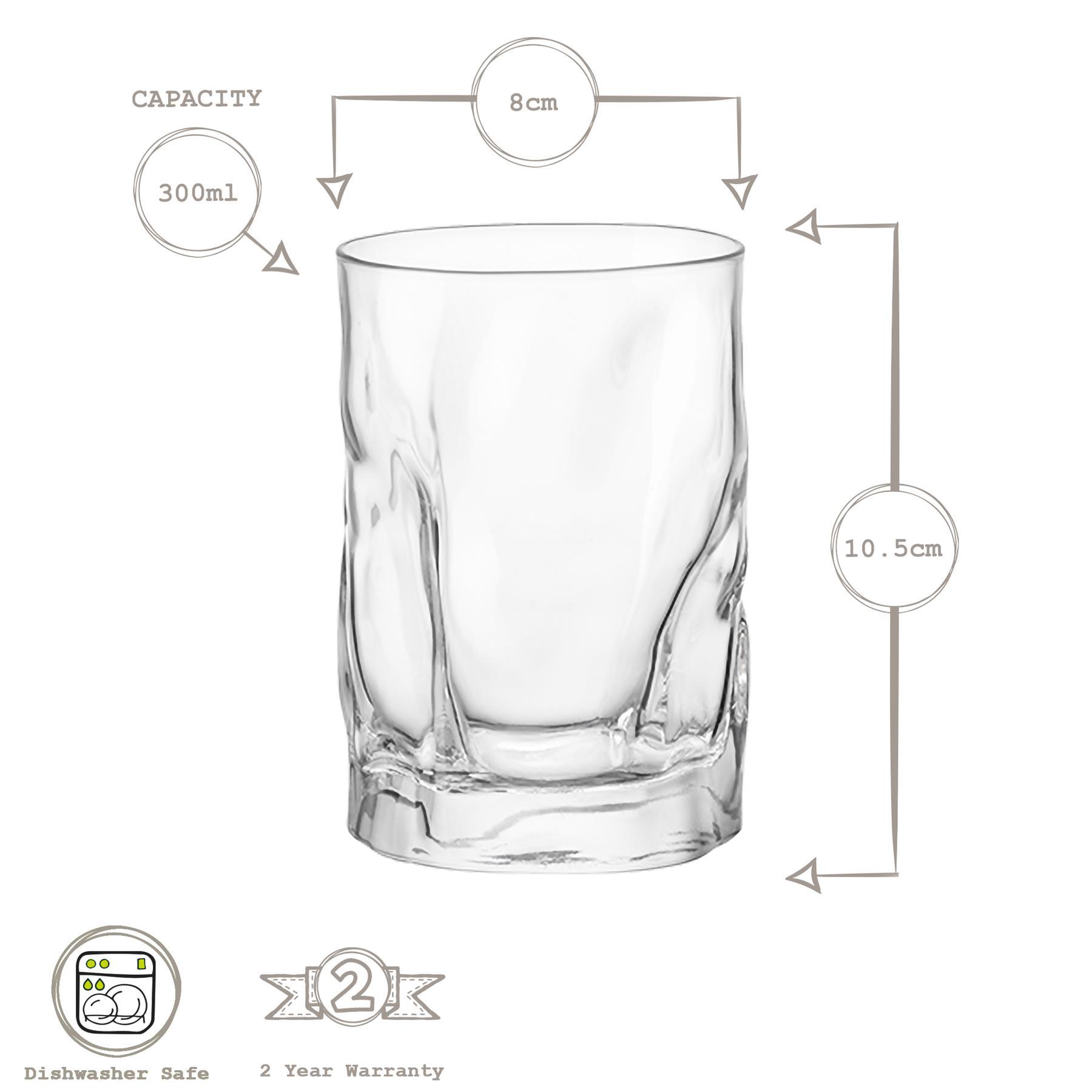 300ml Sorgente Tumbler Glasses - Pack of Six