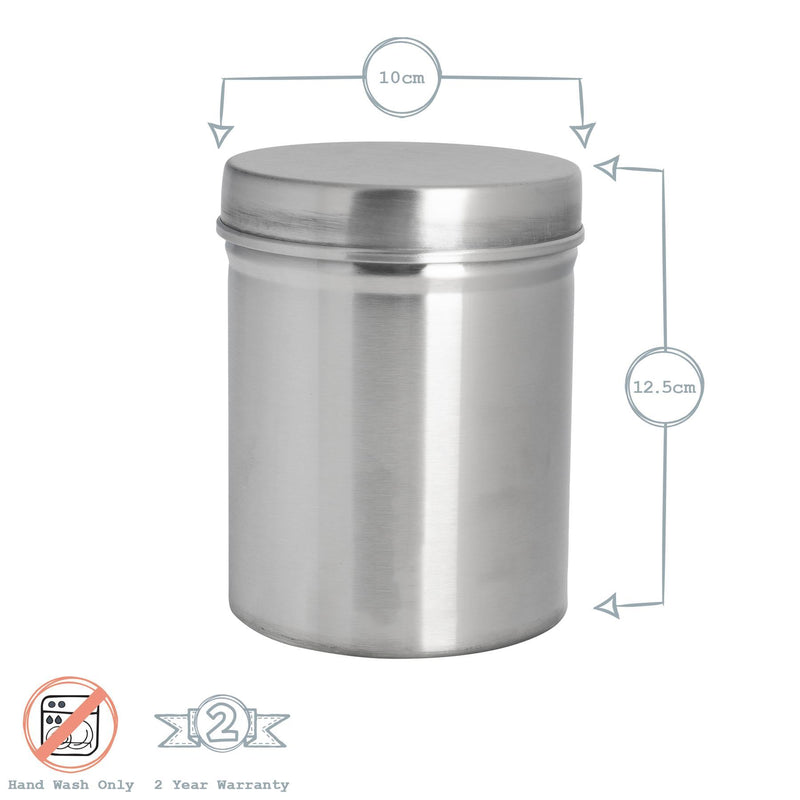 Metal Tea Canister - By Harbour Housewares