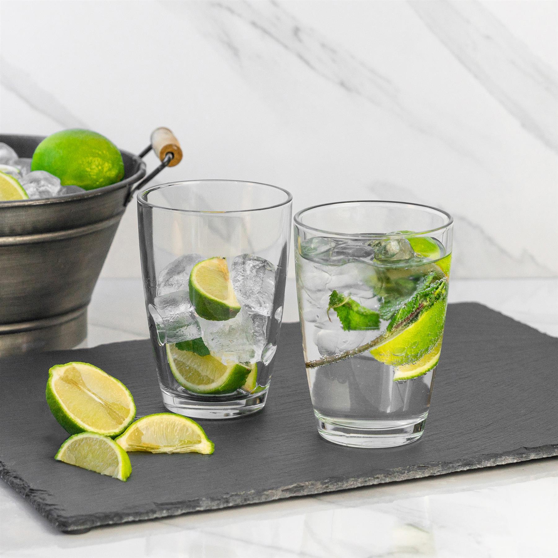 415ml Clear Vega Highball Glasses - Pack of Six