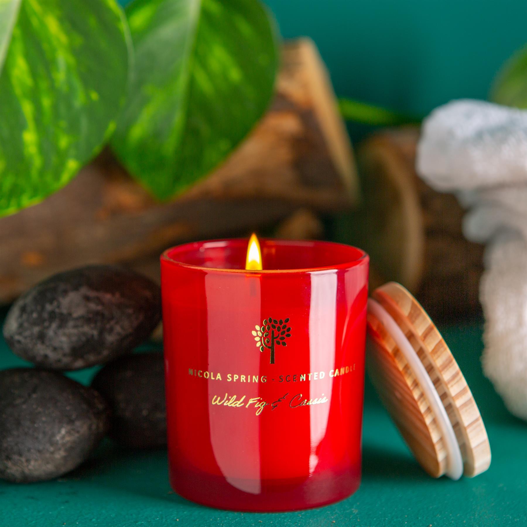 130g Wild Fig & Cassis Soy Wax Scented Candle