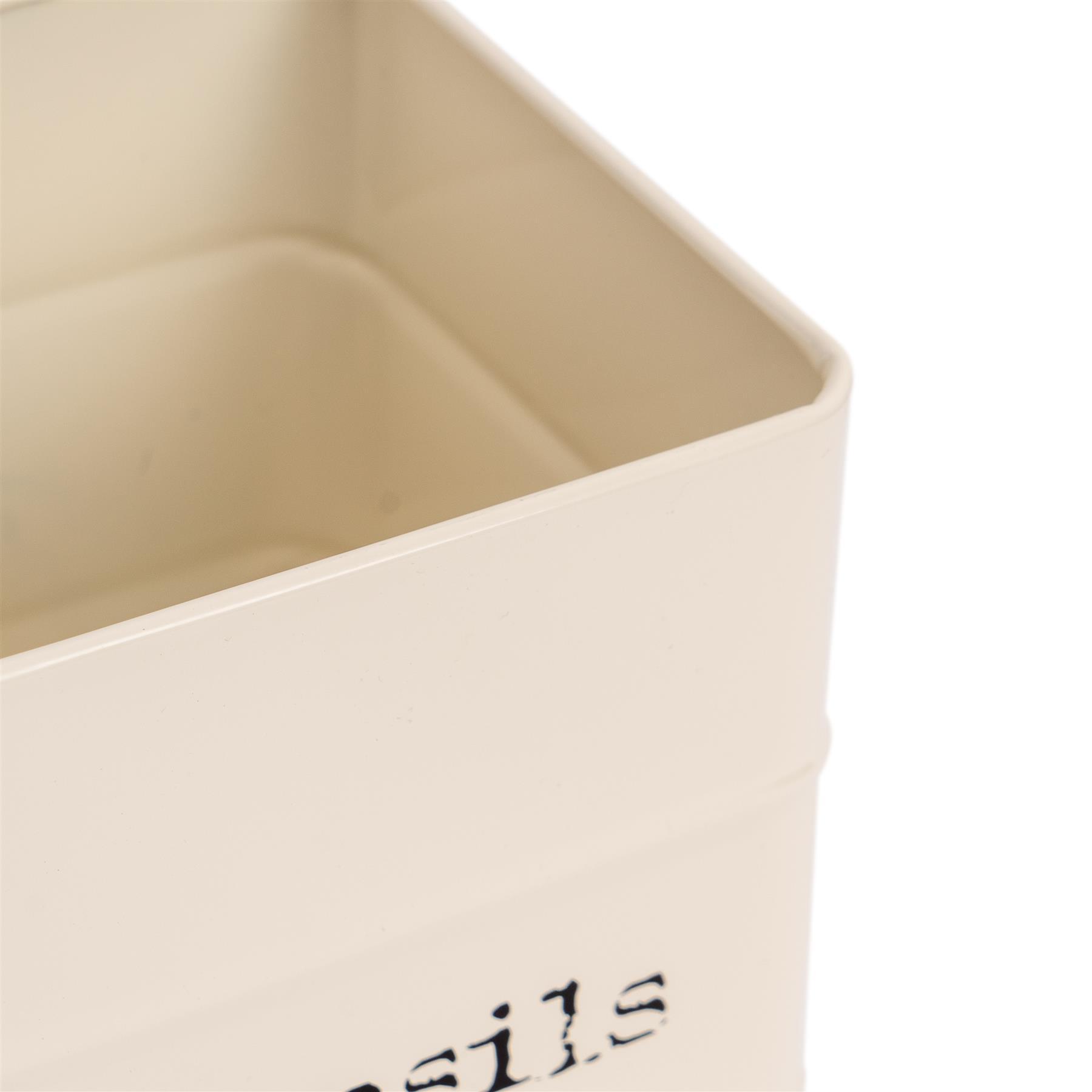 Vintage Utensil Holder - Cream