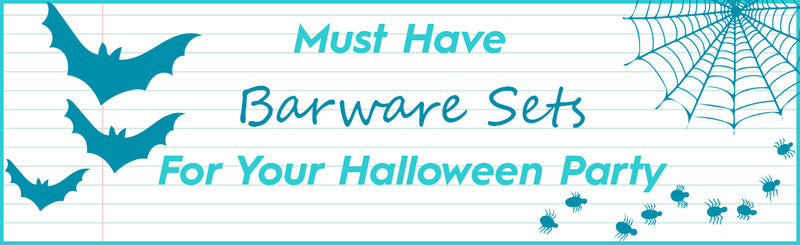 Must Have Barware Sets For Your Halloween Party