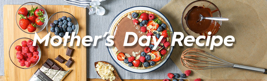 Vegan Chocolate Tart No Bake Recipe - Mothers Day Recipes
