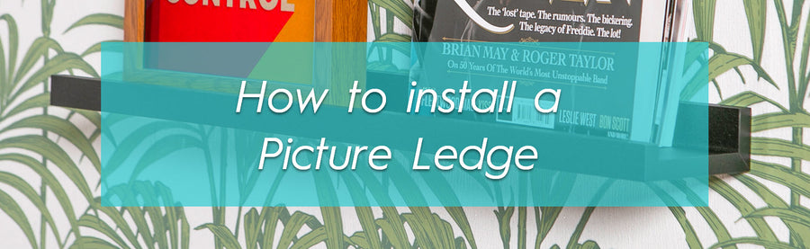 How to Install a Picture Ledge