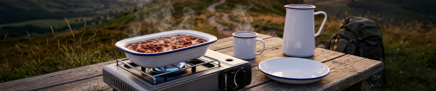 Camping Enamel Crockery