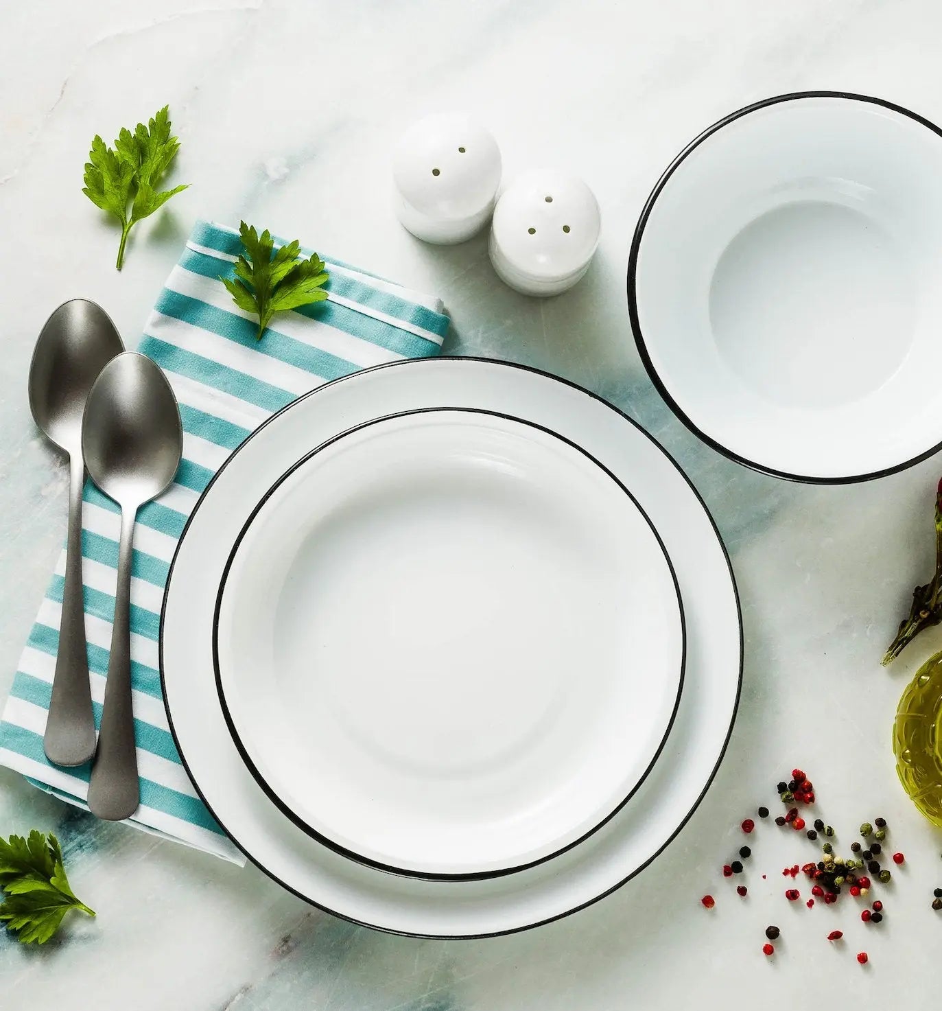 Enamel Dinner Sets at Rinkit.com