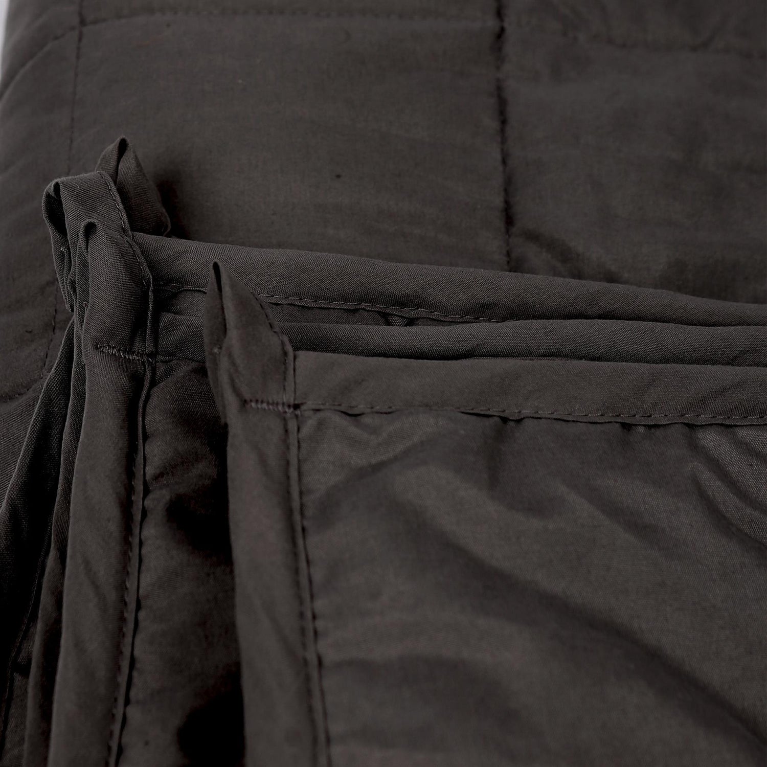 Weighted Blanket with Storage Bag - 150 x 200cm - 8kg - Black