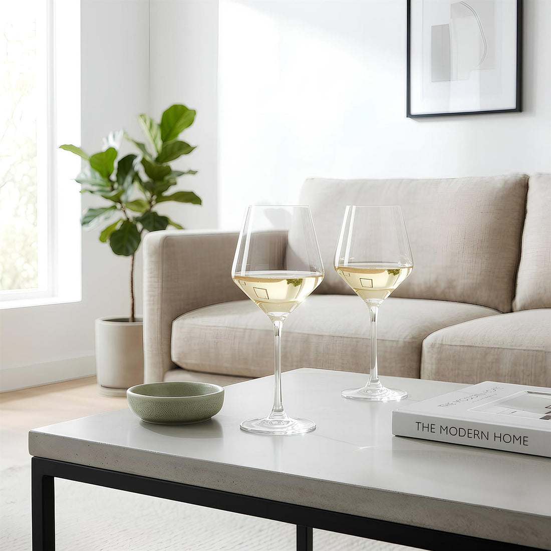 460ml Soho Crystal White Wine Glasses - Pack of 6