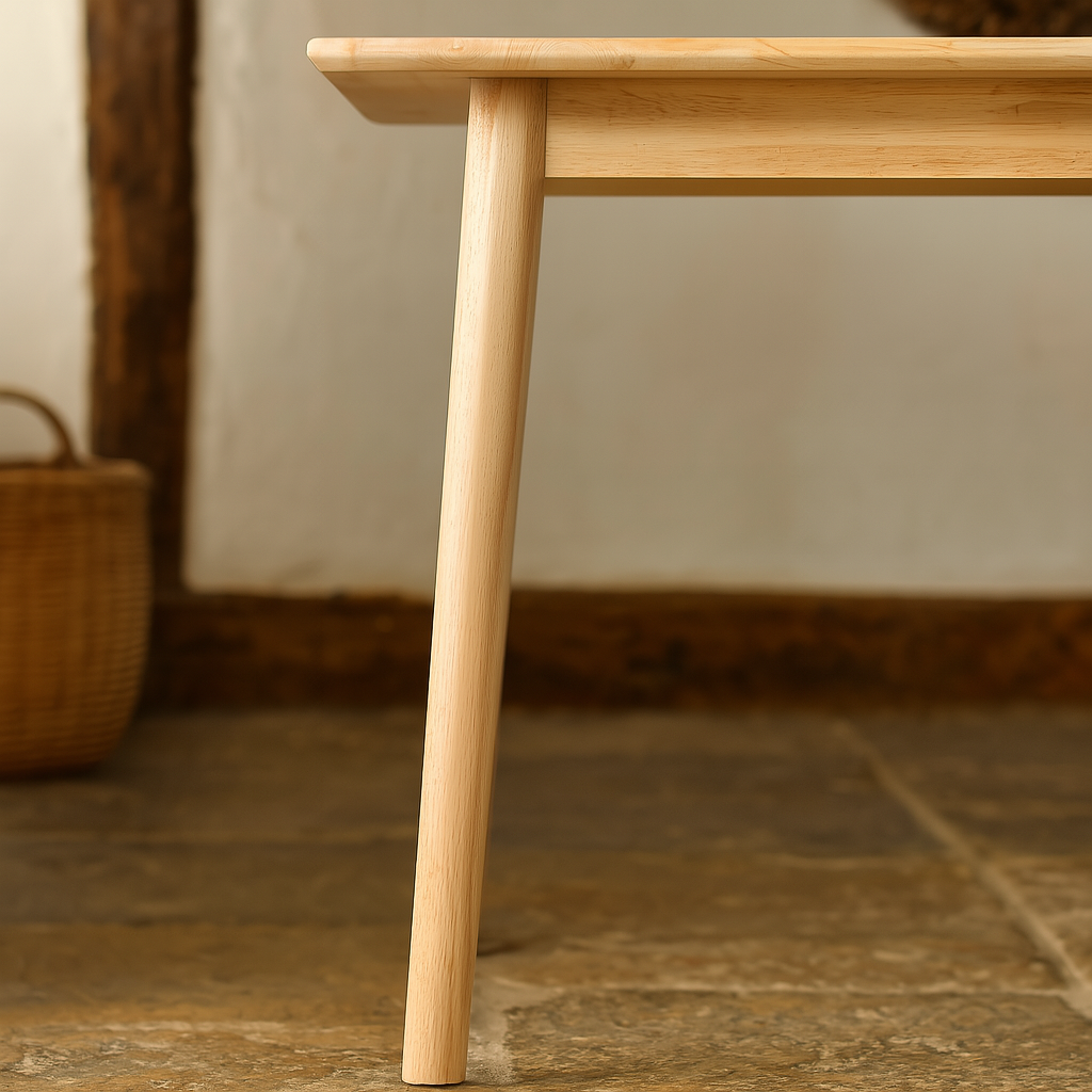 Square Wooden Dining Table - 90cm x 90cm
