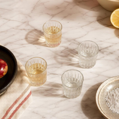 80ml Timeless Crystal Shot Glasses - Pack of Six