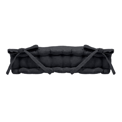 Deluxe Square Seat Pad - 40 x 40cm - Black