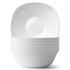 Square Opalware Pasta Bowls - 21cm - White - Pack of 6