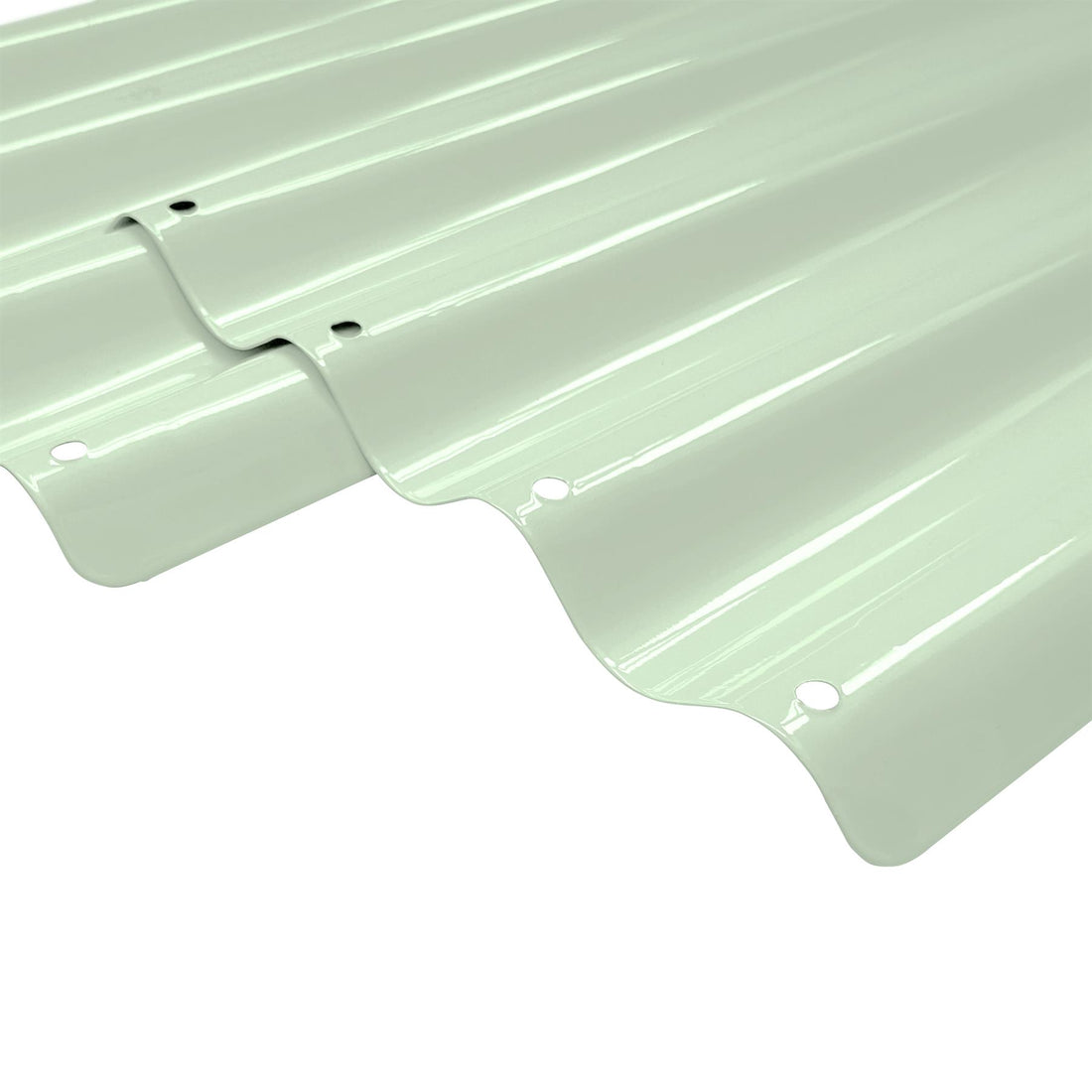 Green 50cm Steel Raised Garden Bed Extension Set