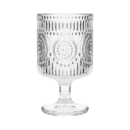 270ml Amore Ribbed Wine Glasses - Pack of Six