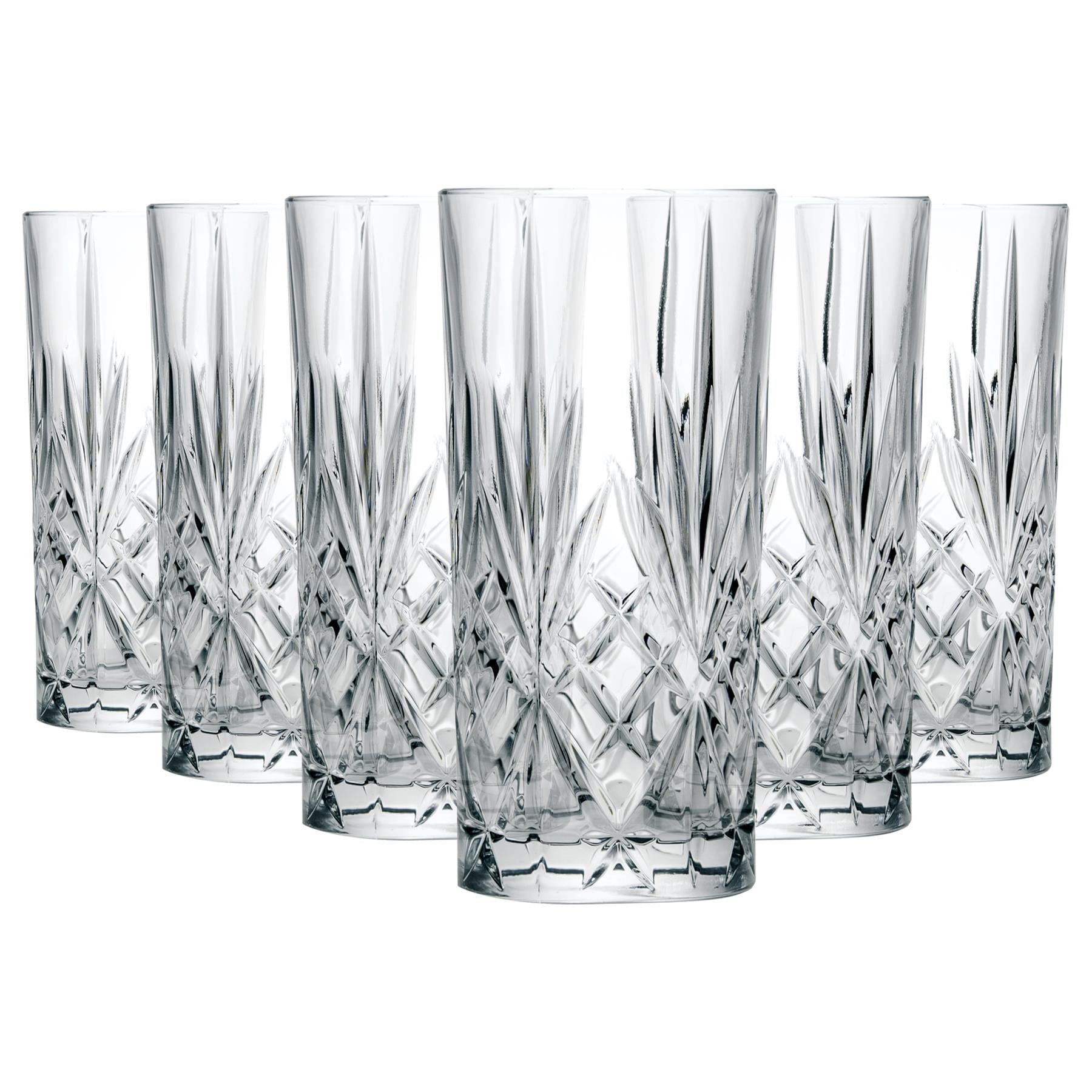 360ml Melodia Highball Glasses - Pack of 12 - By RCR Crystal