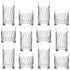 12 Piece Wave Glassware Set
