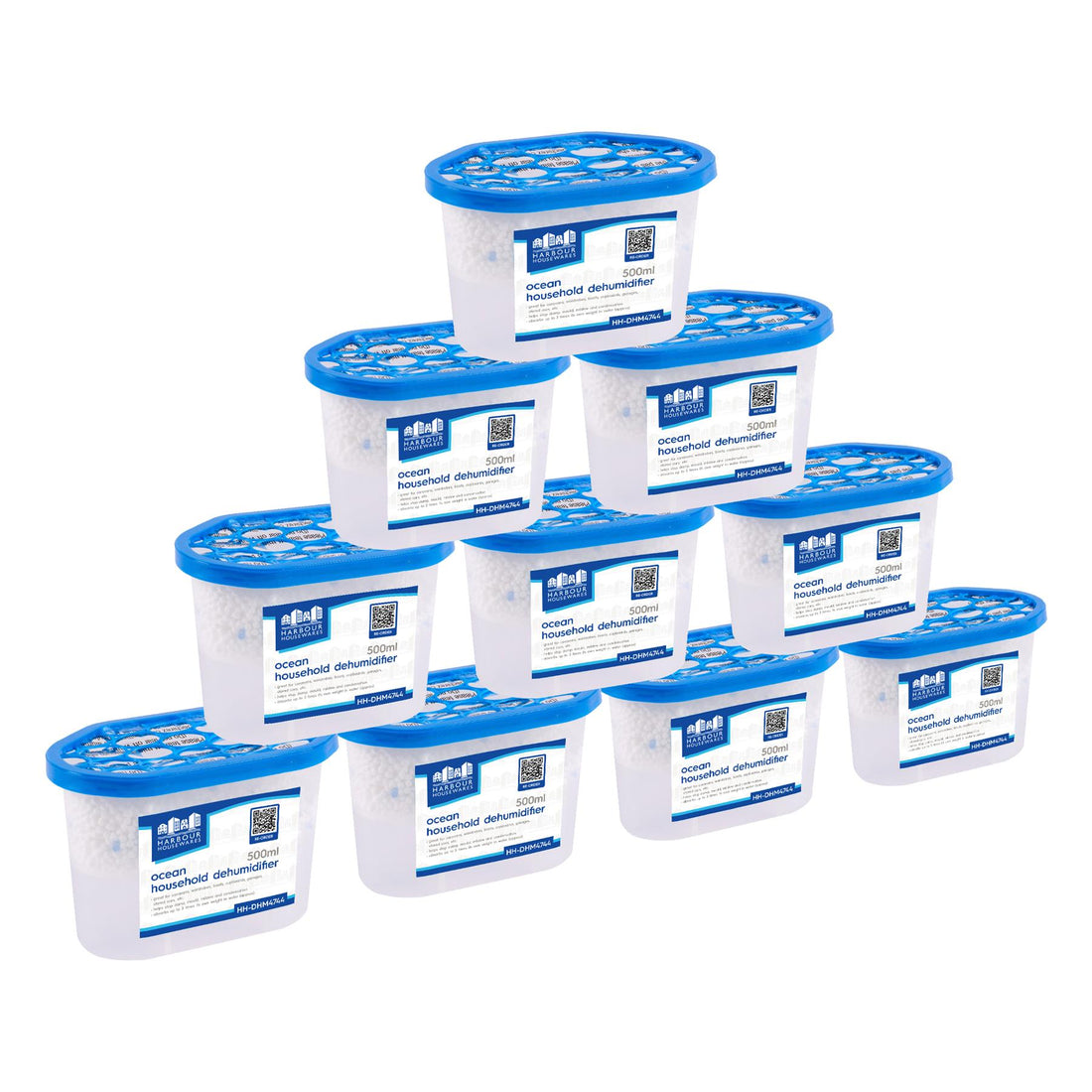 Interior Ocean Scented Dehumidifiers - 500ml - Pack of 10