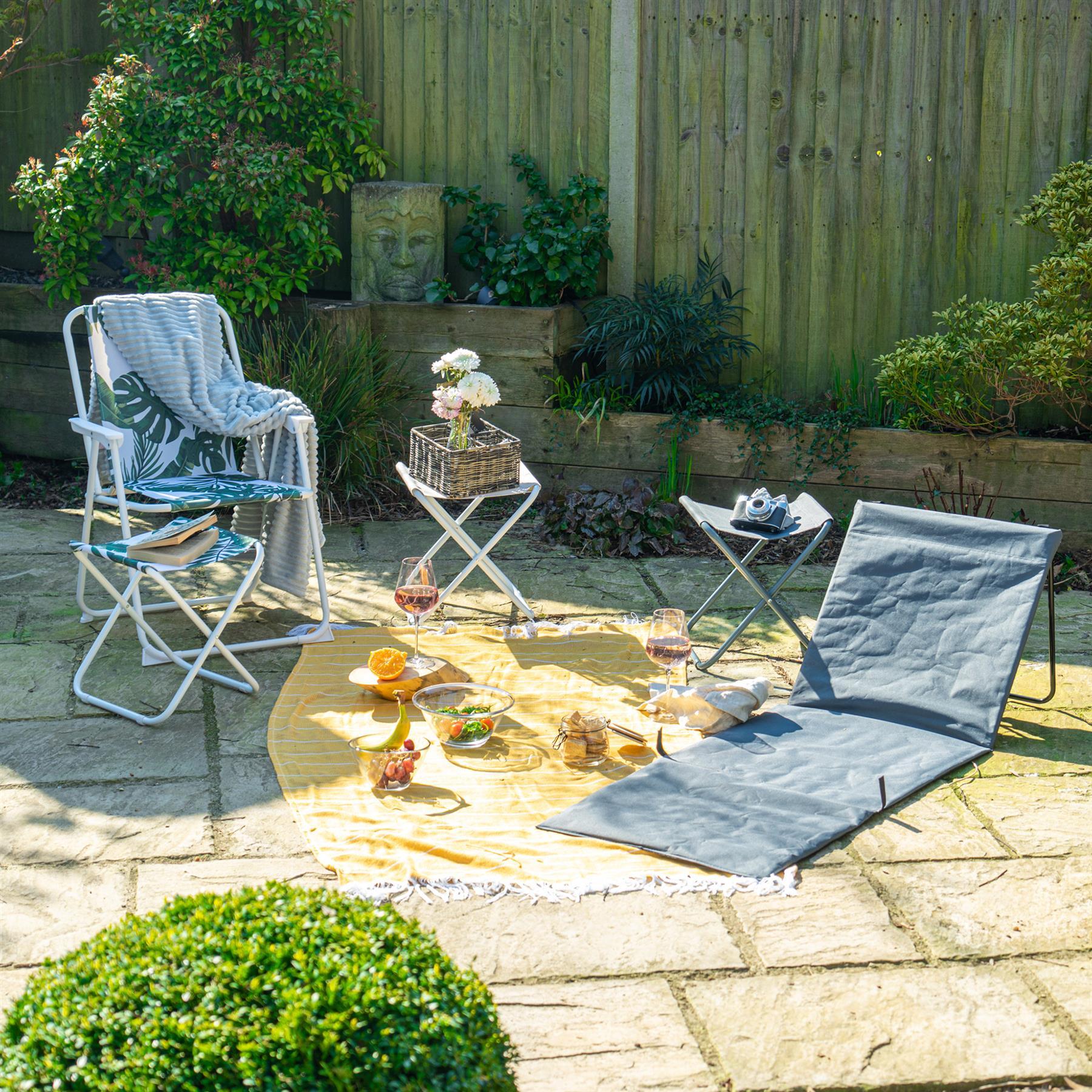 Banana Leaf Classic Folding Stool